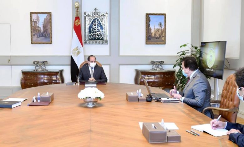 السيسي يطمئن على استئناف الفصل الدراسي الجامعي الثاني 2021 وانتظام الامتحانات