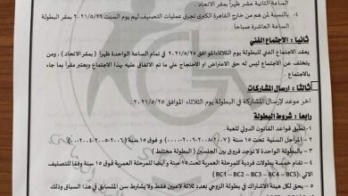 لذوي الشلل الدماغي..شروط بطولة كأس مصر للبوتشا