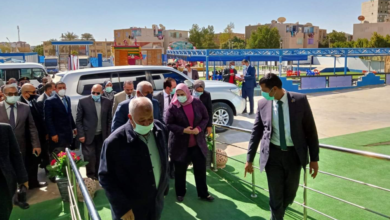 تفاصيل زيارة "القباج" لمركز تأهيل ذوي الاحتياجات الخاصة