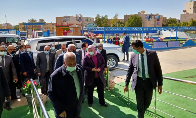 تفاصيل زيارة "القباج" لمركز تأهيل ذوي الاحتياجات الخاصة