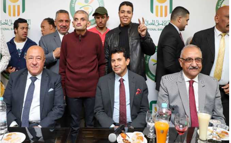 نادي البنك الأهلي يكرم ذوي الهمم بحضور وزير الشباب والرياضة