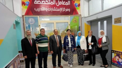 كلية علوم ذوي الإعاقة والتأهيل تستقبل مؤسسة نداء