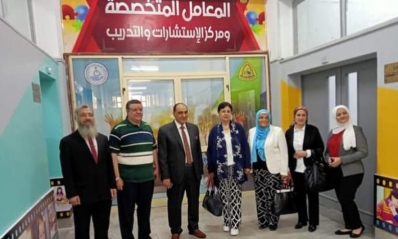 كلية علوم ذوي الإعاقة والتأهيل تستقبل مؤسسة نداء