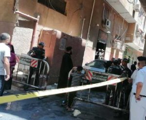 الداخلية تكشف تفاصيل حريق كنيسة أبوسيفين بالجيزة