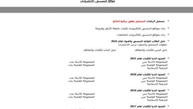 رابط نتيجة تنسيق الدبلومات الفنية 2022