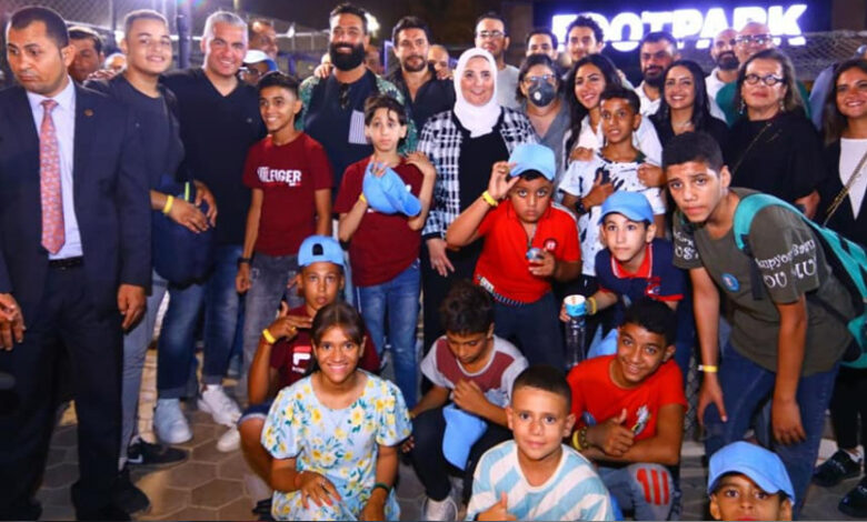 وزيرة التضامن تشارك في احتفالية عودة الأبطال للمدرسة للأطفال بلا مأوي