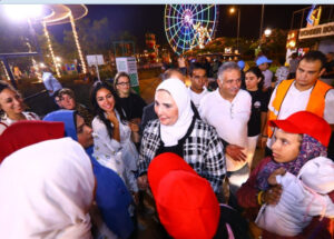 وزيرة التضامن تشارك في احتفالية عودة الأبطال للمدرسة للأطفال بلا مأوي