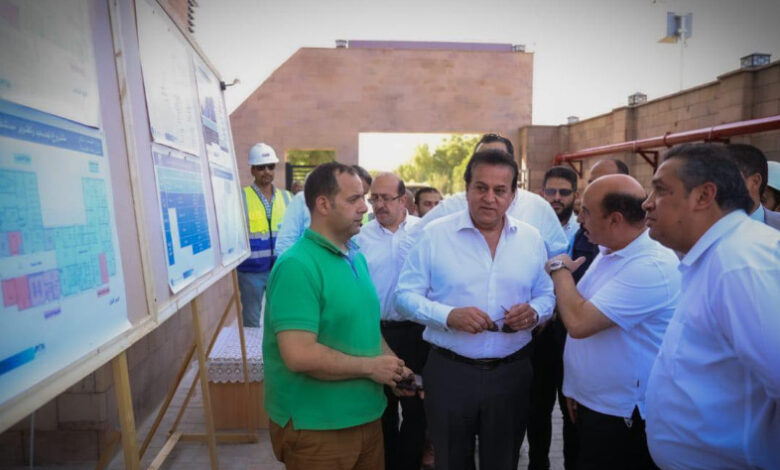 وزير الصحة يُعلن انتهاء 99% من أعمال تطوير مستشفى الرمد التخصصي بأسوان.. وتقديم الخدمة خلال أيام