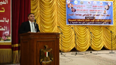لذوي الإعاقة البصرية .. جامعة الفيوم توزع أجهزة لاب توب