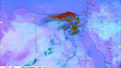 حالة الطقس اليوم الثلاثاء والأربعاء والخميس 2023