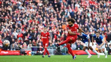 عدد أهداف محمد صلاح هذا الموسم 2023