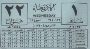 ورقة نتيجة اليوم