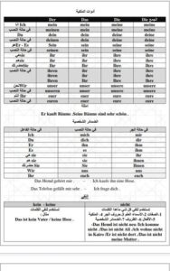 مراجعة نهائية ألماني للثانوية العامة 2024