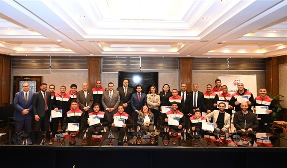 وزير الرياضة يستقبل منتخب كرة السلة للكراسي المتحركة بعد تحقيق المركز الثالث في البطولة الإفريقية