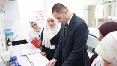 جولة مفاجئة لنائب وزير الصحة في المجالس الطبية المتخصصة والمركز التخصصي لطب الأسنان (تفاصيل)